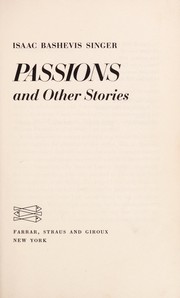 Passions, and other stories /