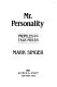 Mr. personality : profiles and talk pieces /