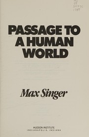 Passage to a human world /