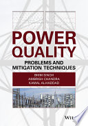 Power quality problems and mitigation techniques /