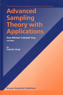 Advanced sampling theory with applications : how Michael 'selected' Amy /