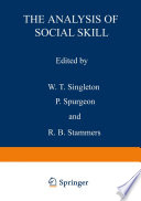 The Analysis of Social Skill /