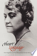 Heart language : Elsie Singmaster and her Pennsylvania German writings /