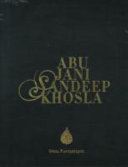 Abu Jani Sandeep Khosla : India fantastique /