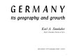 Germany: its geography and growth /