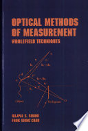 Optical methods of measurement : wholefield techiques /