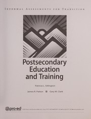 Postsecondary education and training /