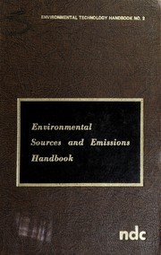 Environmental sources and emissions handbook /