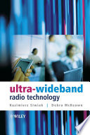 Ultra-wideband radio technology /