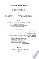 Principles of English etymology.