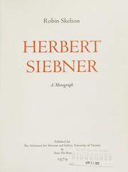 Herbert Siebner : a monograph /