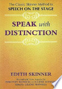 Speak with distinction /