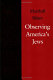 Observing America's Jews /