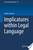 Implicatures within Legal Language /