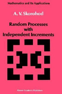 Random processes with independent increments /