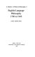 English-language philosophy, 1750 to 1945 /