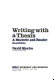 Writing with a thesis : a rhetoric and reader /