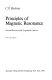 Principles of magnetic resonance /