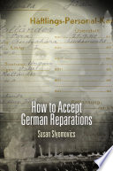 How to accept German reparations /