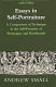 Essays in self-portraiture : a comparison of technique in the self-portraits of Montaigne and Rembrandt /