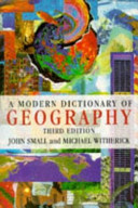 A modern dictionary of geography /