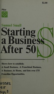 Starting a business after fifty.