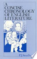 A concise chronology of English literature /