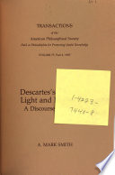 Descartes's theory of light and refraction : a discourse on method /