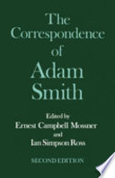 The correspondence of Adam Smith /
