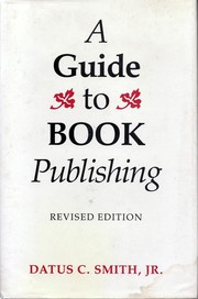 A guide to book publishing /