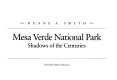 Mesa Verde National Park : shadows of the centuries /