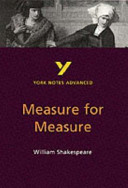 Measure for measure, William Shakespeare : notes /