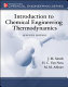 Introduction to chemical engineering thermodynamics /