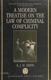 A modern treatise on the law of criminal complicity /
