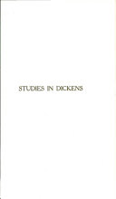 Studies in Dickens /