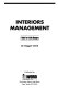 Interiors management : a guide for facility managers /