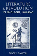 Literature and revolution in England, 1640-1660 /