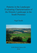 Patterns in the landscape : evaluating characterisation of the historic landscape in the south Pennines /