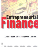 Entrepreneurial finance /