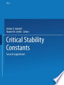 Critical stability constants /