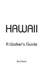 Hawaii : a walker's guide /