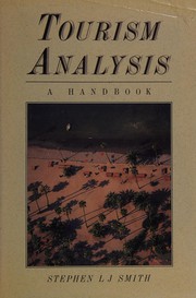 Tourism analysis : a handbook /