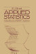 Applied statistics : a handbook of BMDP analyses /