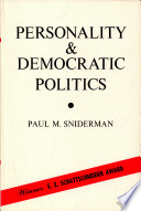 Personality and democratic politics /