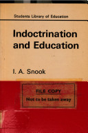 Indoctrination and education /