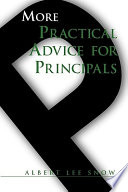 More practical advice for principals /