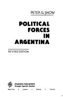 Political forces in Argentina /