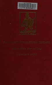 Parliament in Elizabethan England : John Hooker's Order and usage /