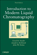 Introduction to modern liquid chromatography /