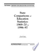 State comparisons of education statistics : 1969-70 to 1996-97 /